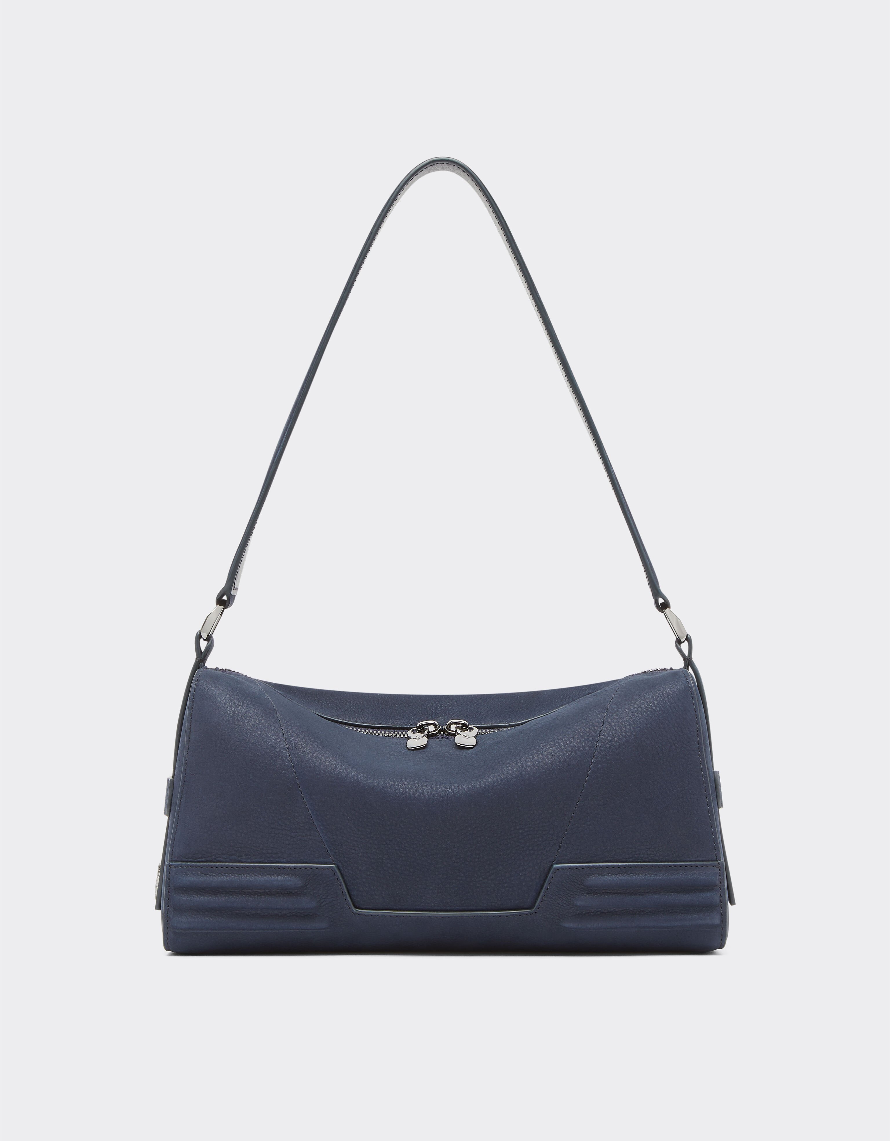 Ferrari Sac à bandoulière Ferrari GT en nubuck souple Navy 22118f