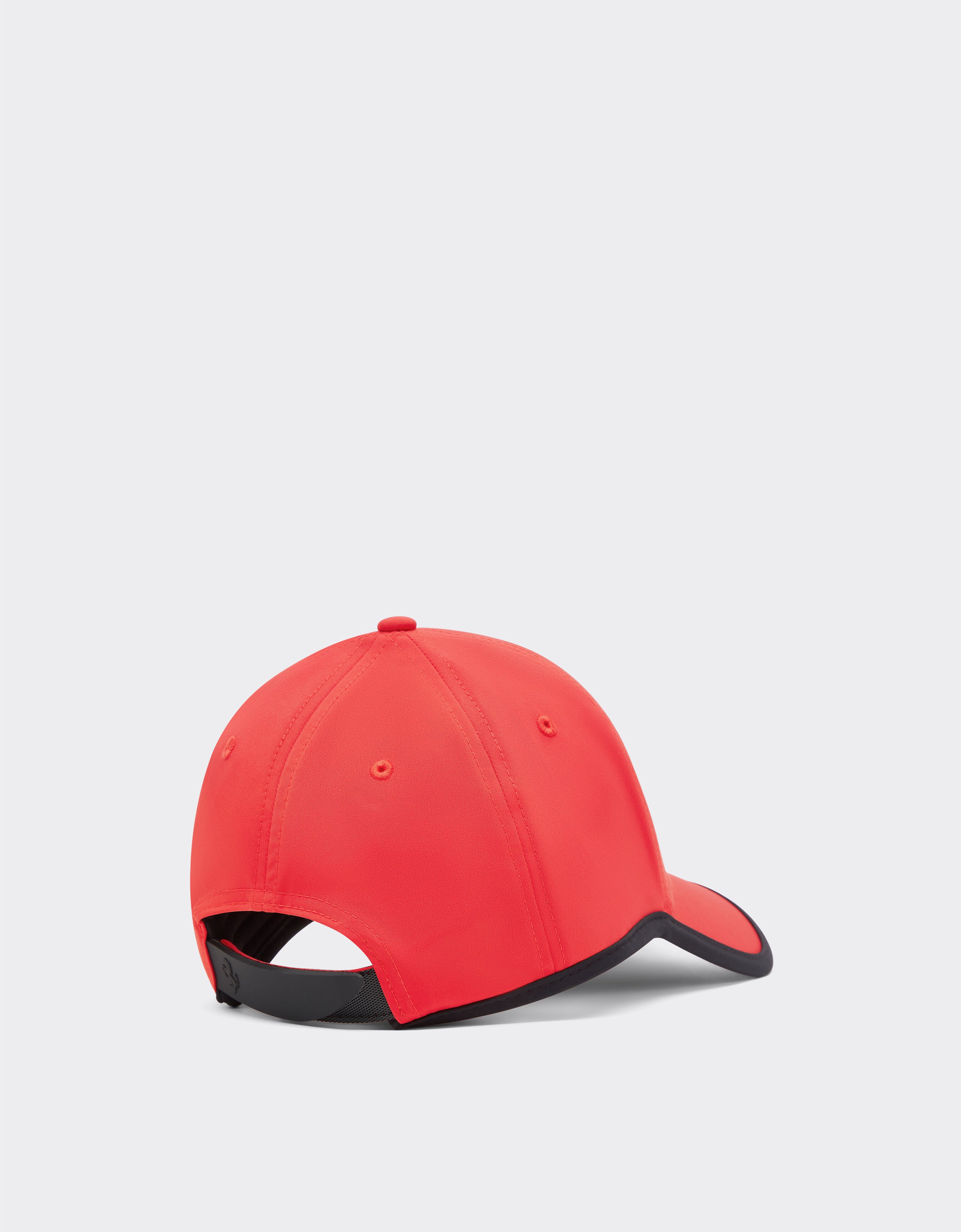 Ferrari Junior baseball hat with Prancing Horse detail Rosso Corsa 20274fK