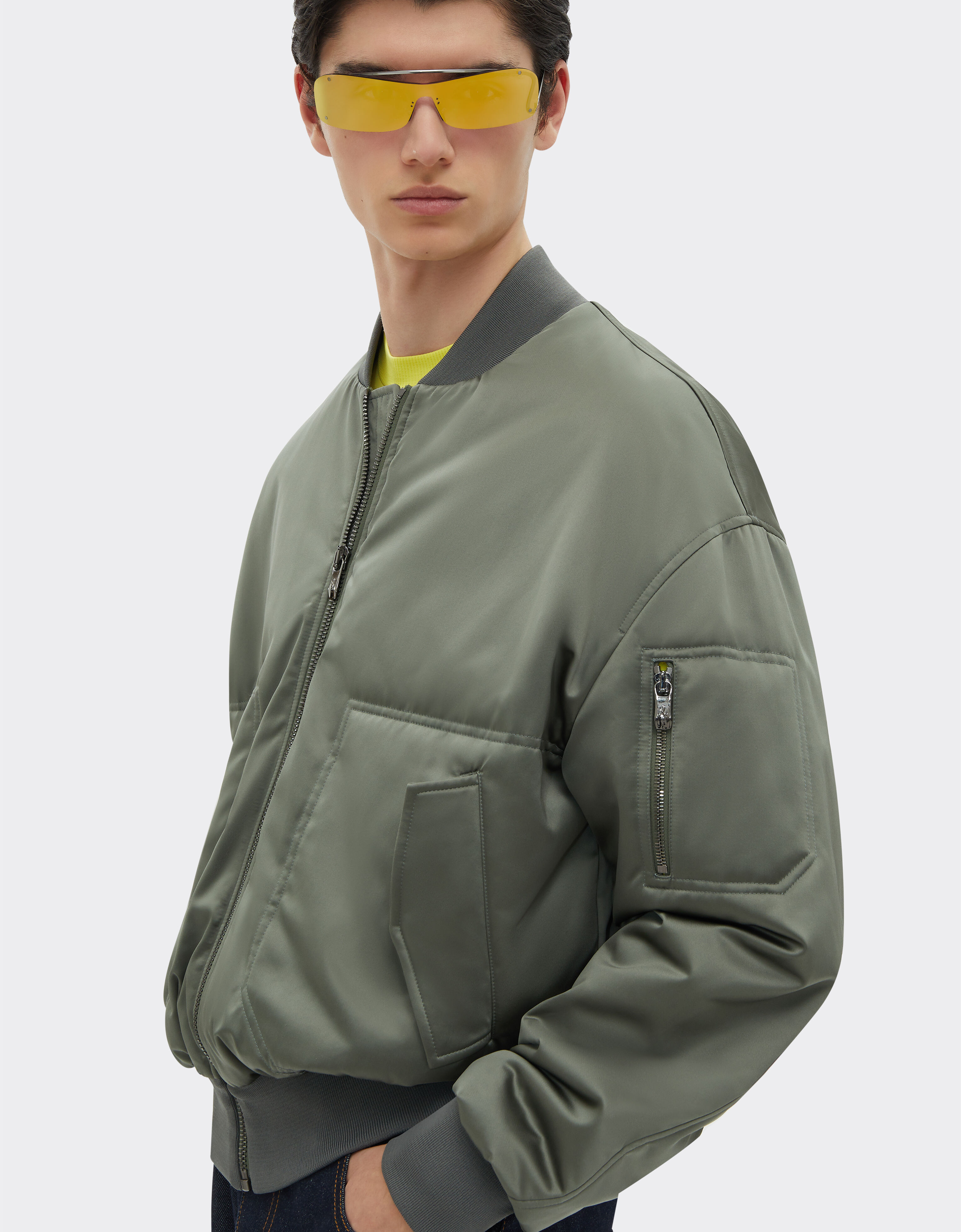 Ferrari Bomber jacket in eco-nylon fabric Ingrid 20531f