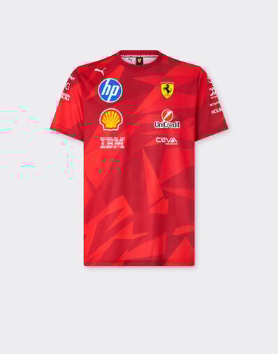 Ferrari Puma T-shirt for Scuderia Ferrari HP Las Vegas Special Edition Red LA0AFf