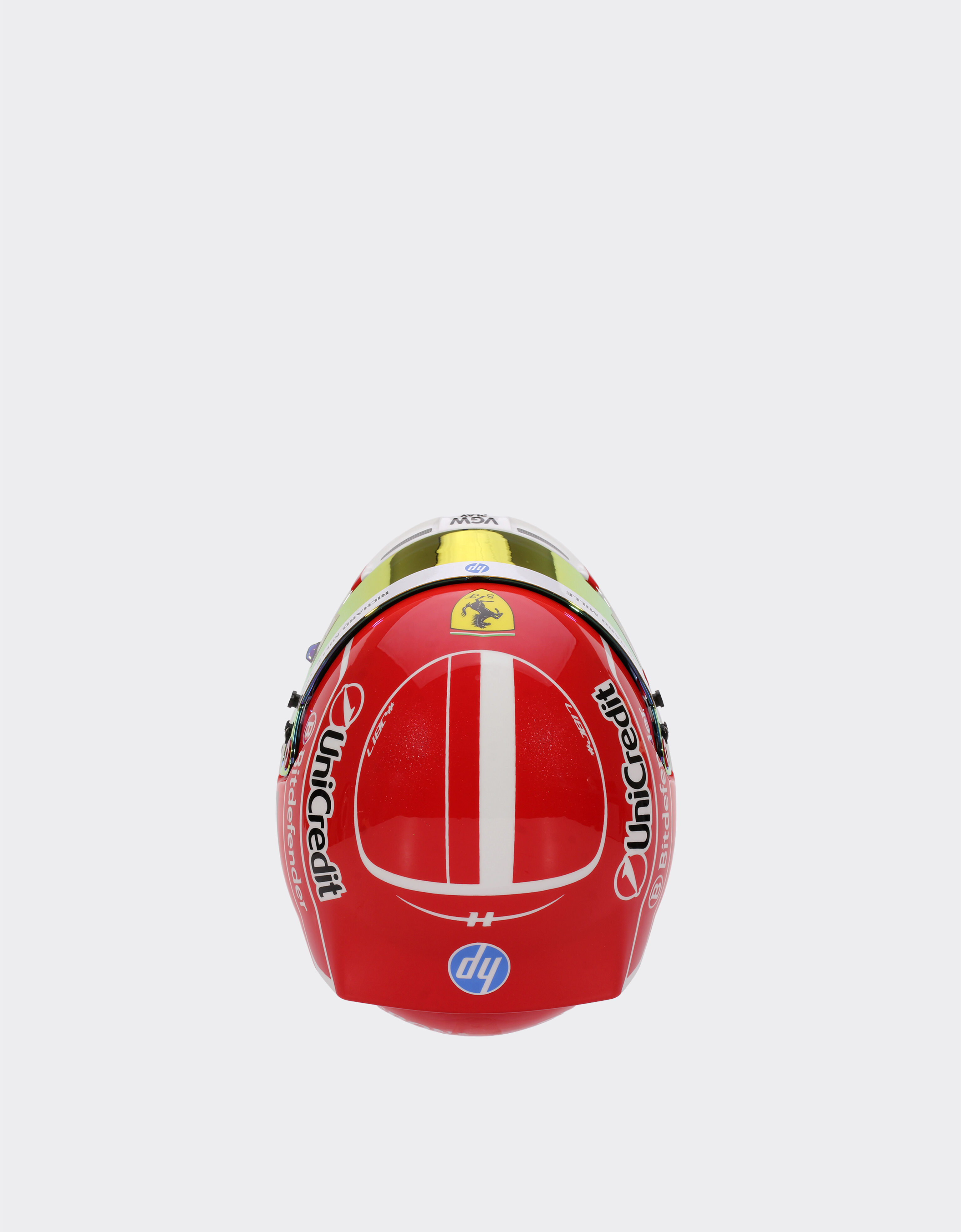 Ferrari 2025 Charles Leclerc mini helmet in 1:2 scale MULTICOLOUR LA07Of