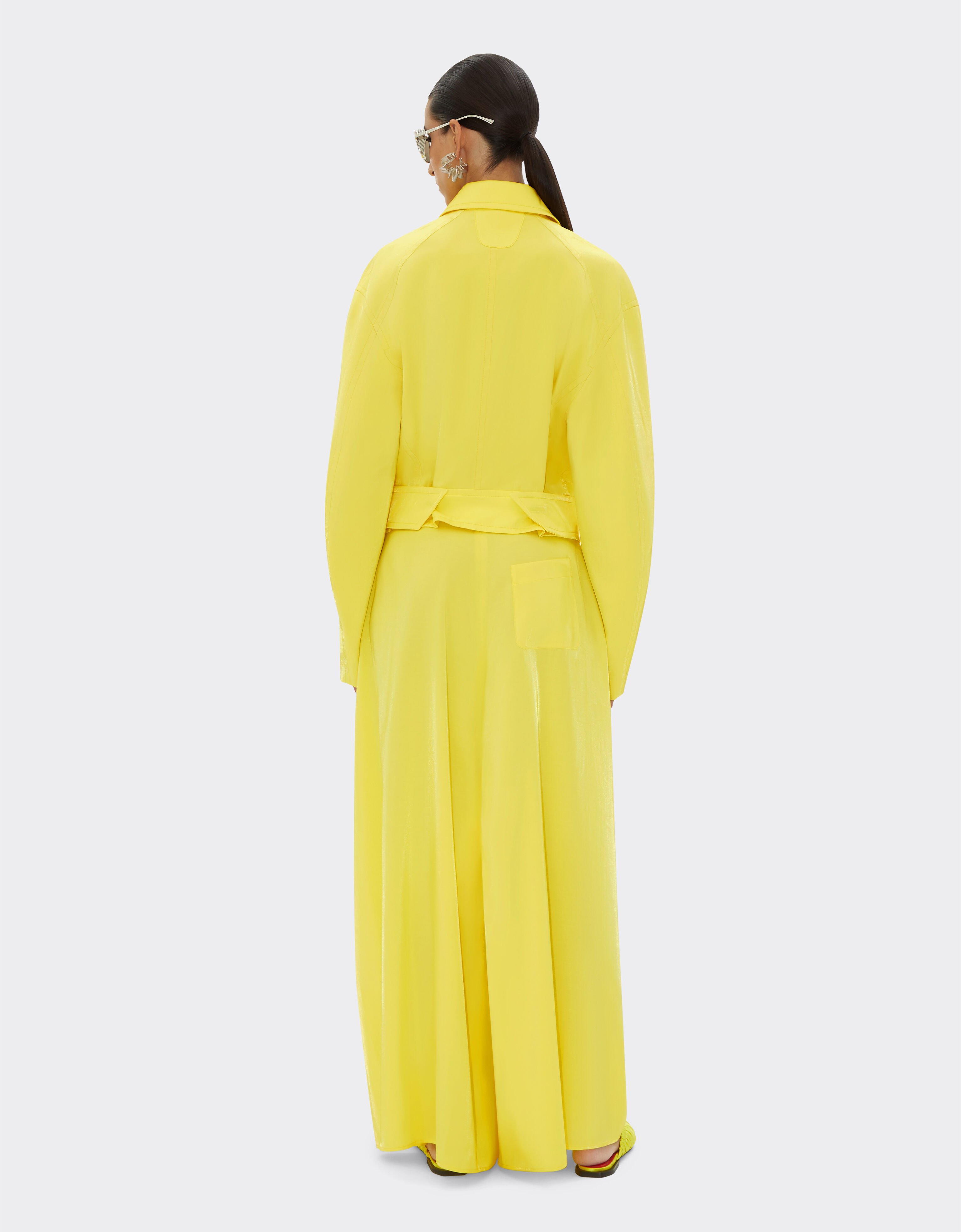 Ferrari Blouson bombardier en viscose brillante Giallo Modena 21876f