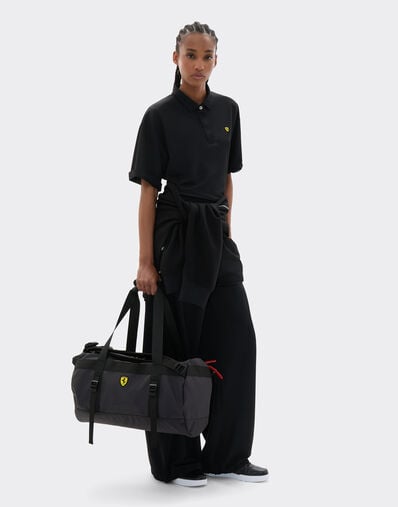  Duffle bag and backpack with Ferrari Scudetto Dark grey SBNDU0001YF00017f