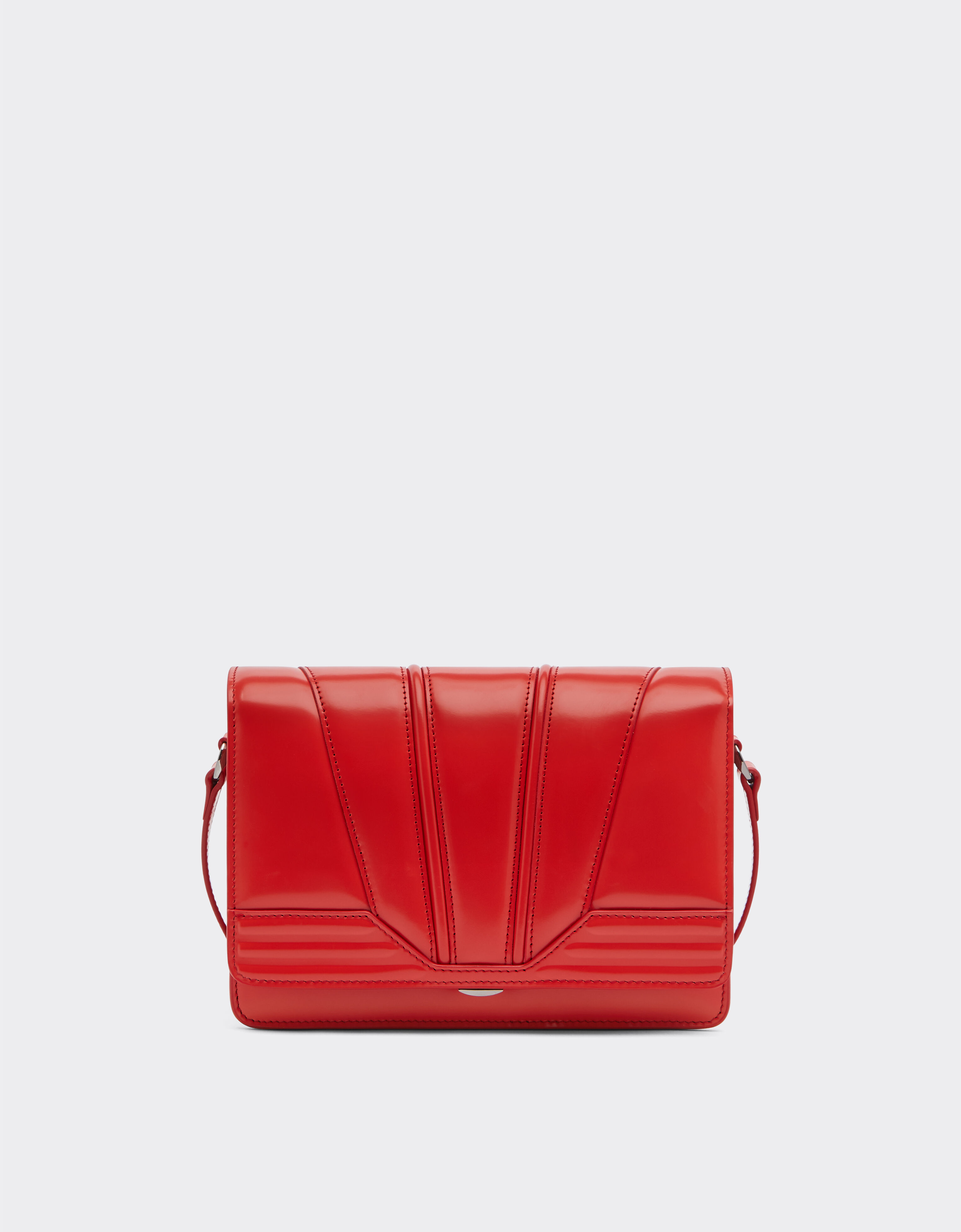 ${brand} Ferrari GT crossbody bag in brushed leather ${colorDescription} ${masterID}