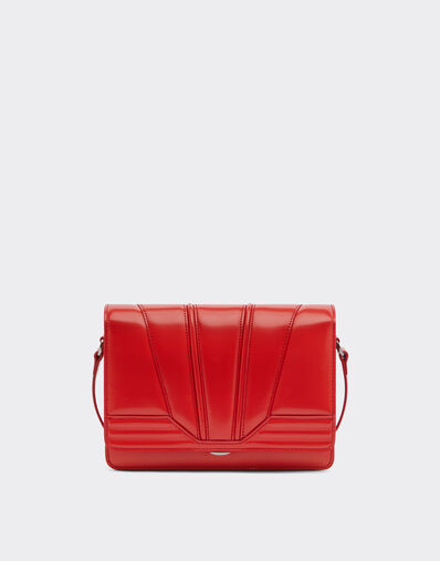 Ferrari Ferrari GT crossbody bag in brushed leather Optical White 21288f