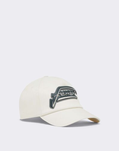 Ferrari Gorra de béisbol con el logotipo de Ferrari Avorio CANCP0043WCO0004f
