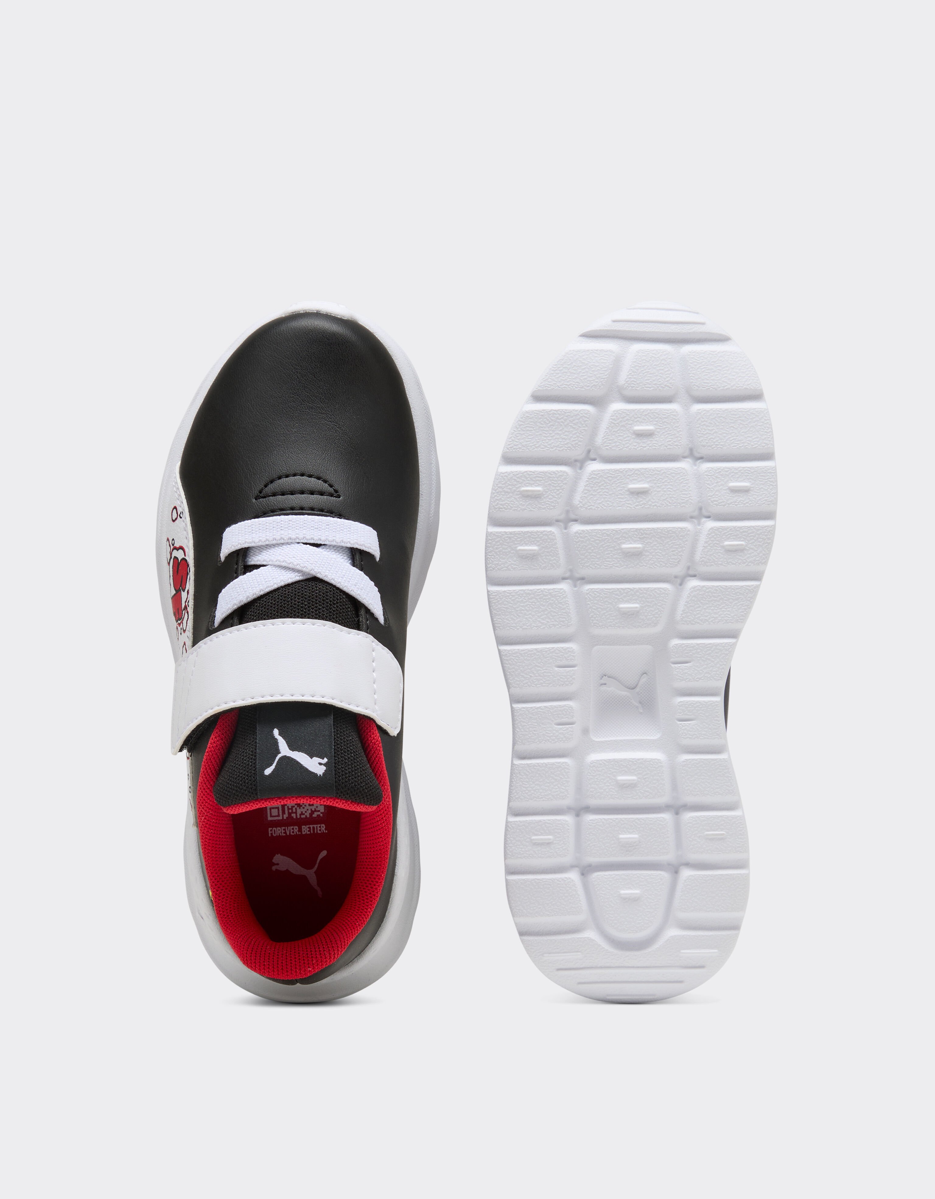 Ferrari Puma shoes for Scuderia Ferrari Anzarun LS AC+ baby and child Black LA0BEfK