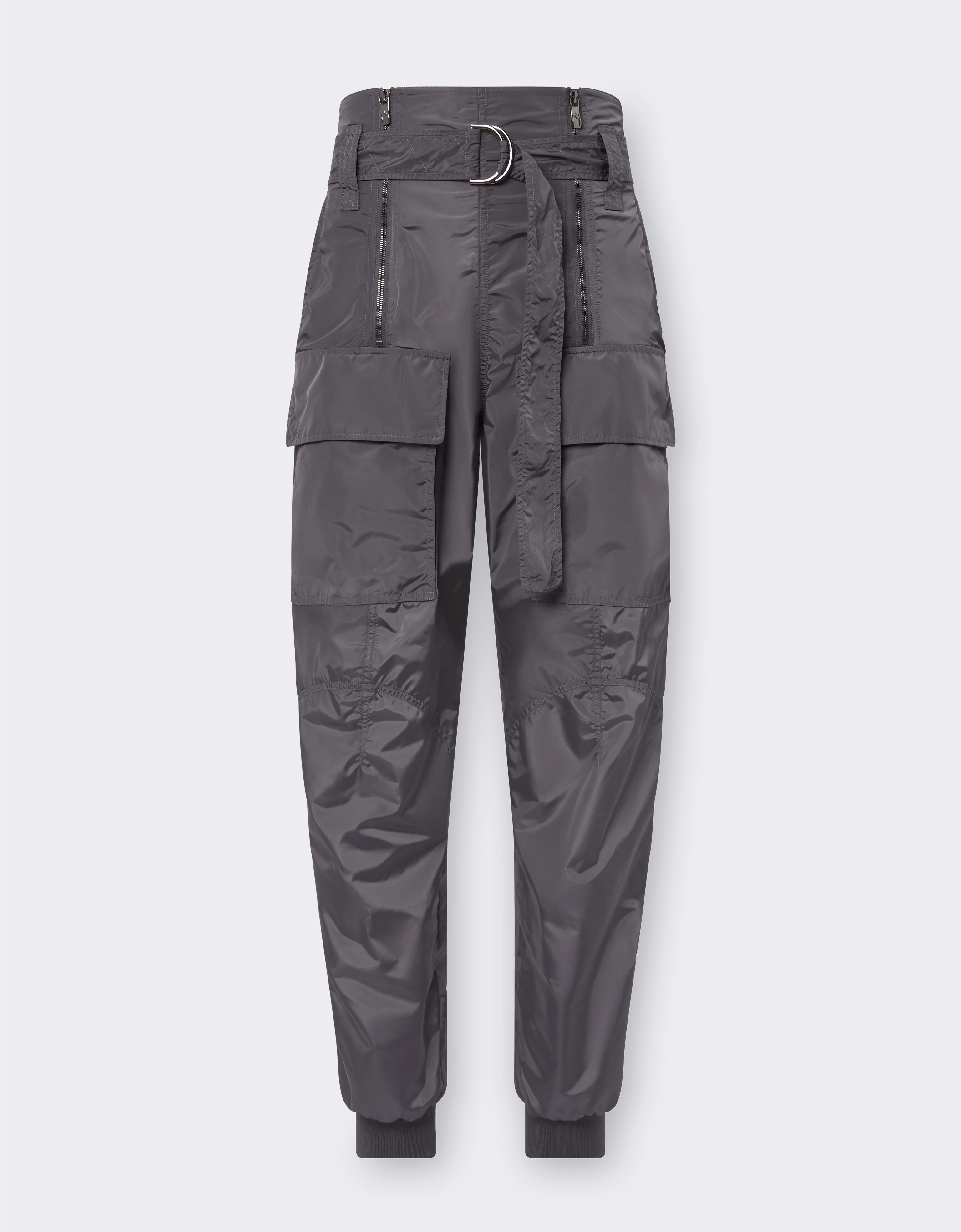Ferrari Miami Collection cargo trousers in recycled nylon Dark Grey 21246f
