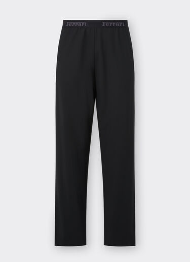 Ferrari Wide trousers in cool wool Black 21172f