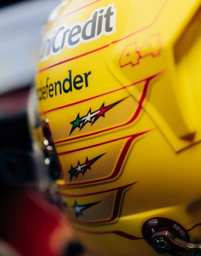 Ferrari Lewis Hamilton Monza Special Edition 2026 Limited Edition Mini Helmet, 1:2 scale Multicolore LO0R2675EXT0001f