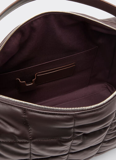 Ferrari Ferrari GT Soft shoulder bag in quilted leather Espresso 49768f