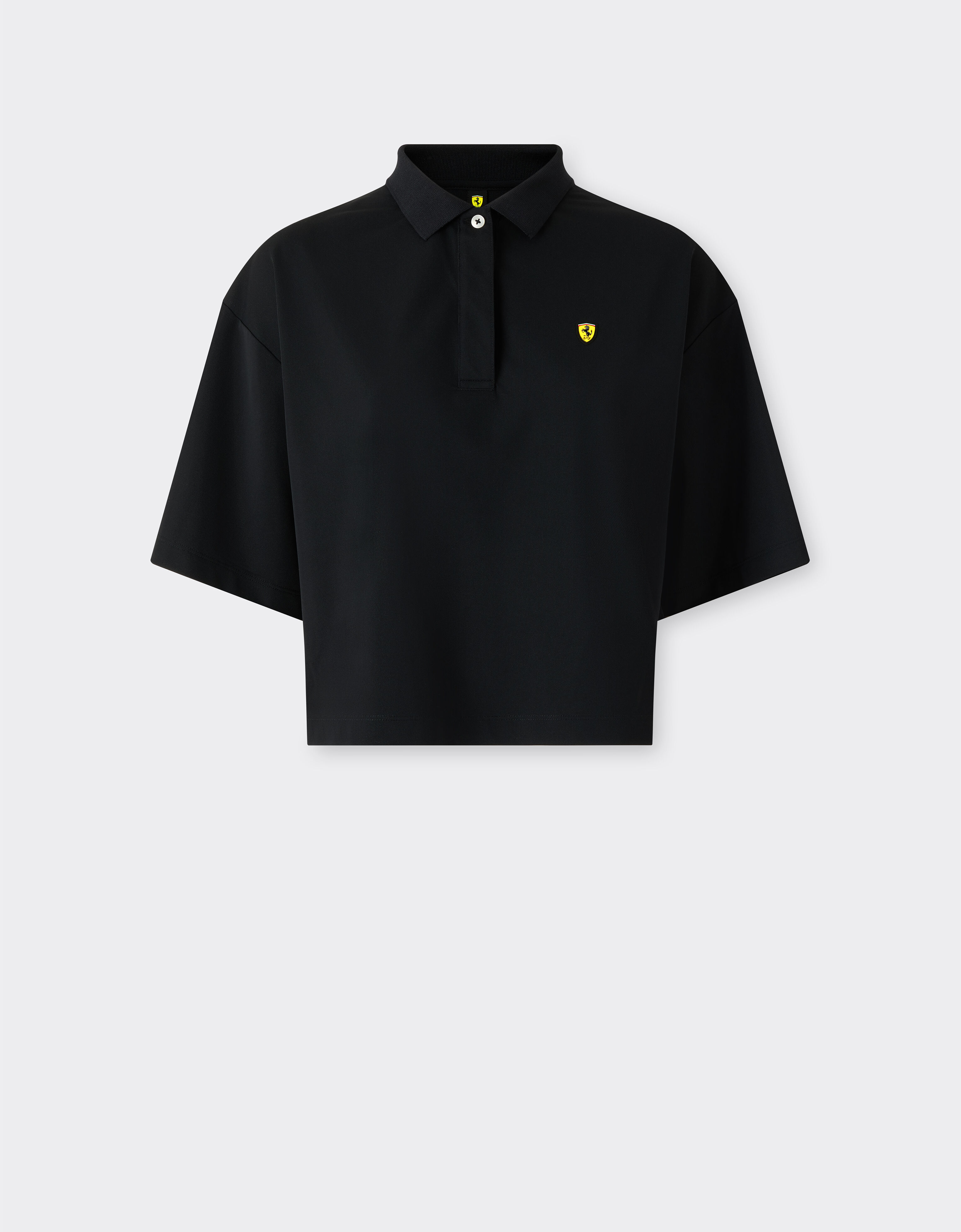  Polohemd mit Scuderia Ferrari-Grafik Nero SJWPO0043JCO0024f