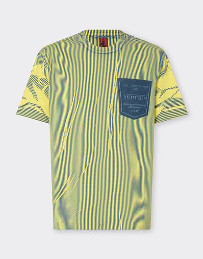 Ferrari Camiseta de algodón Reconditioned by Ferrari Giallo Modena 49908f