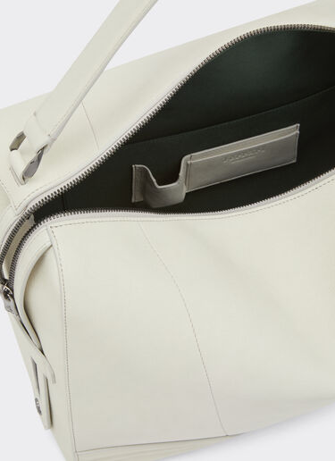 Ferrari Ferrari GT Tasche aus weichem Nubuk Ecru 22115f