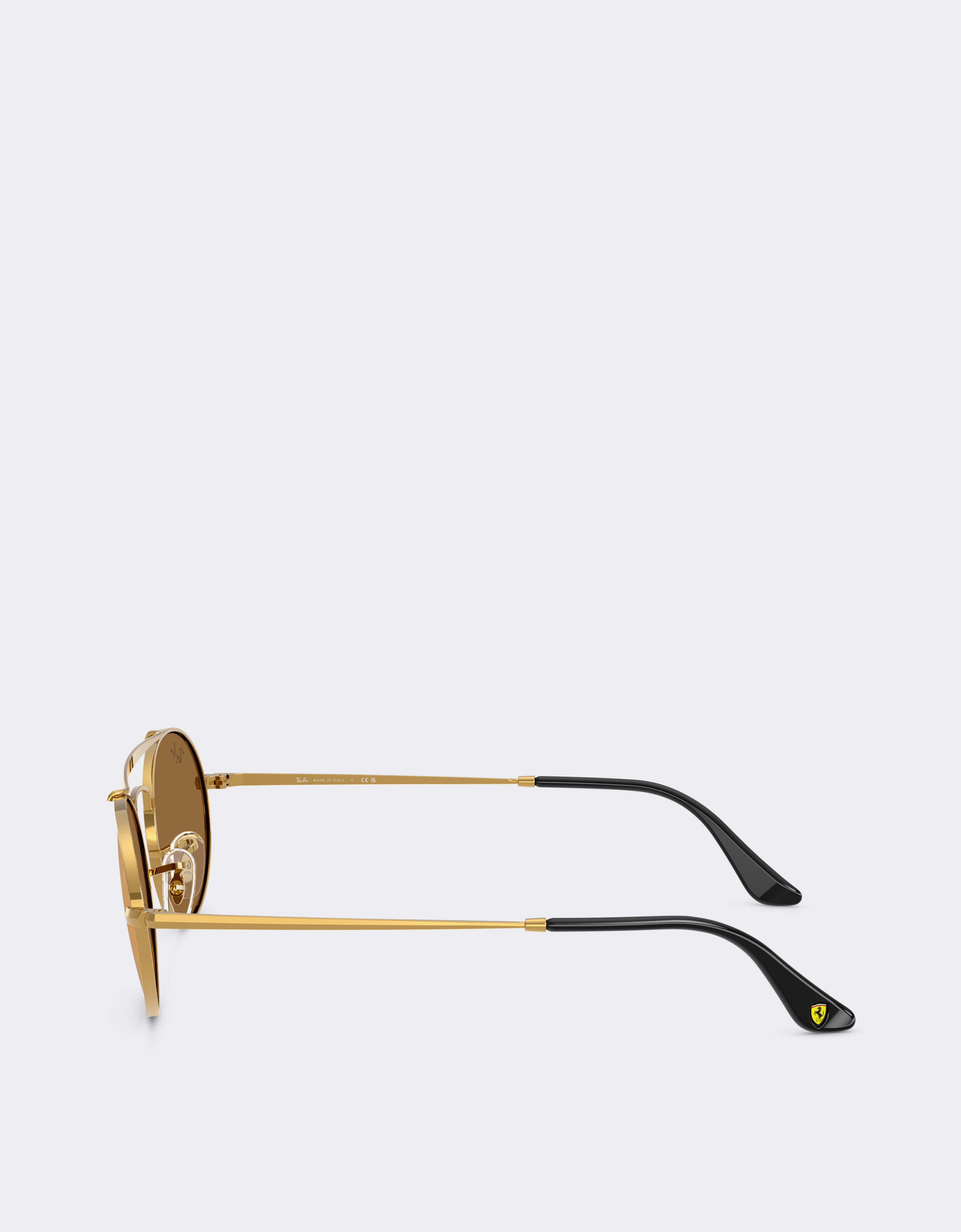 Ray-Ban for Scuderia Ferrari RB3775M in gold metal with light brown mirrored gold lenses Ferrari Ray-Ban for Scuderia Ferrari RB3775M in gold metal with light brown mirrored gold lenses Gold LA0EDf