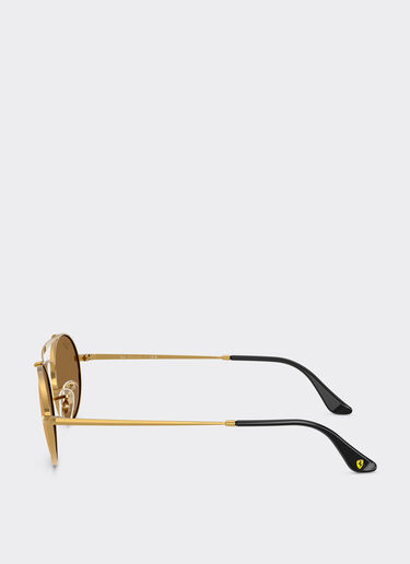 Ray-Ban for Scuderia Ferrari RB3775M in gold metal with light brown mirrored gold lenses Ferrari Ray-Ban for Scuderia Ferrari RB3775M in gold metal with light brown mirrored gold lenses Gold LA0EDf