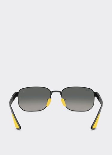 Ferrari Ray-Ban pour Scuderia Ferrari RB8329M en métal noir avec verres gris dégradé Nero LA0JVf