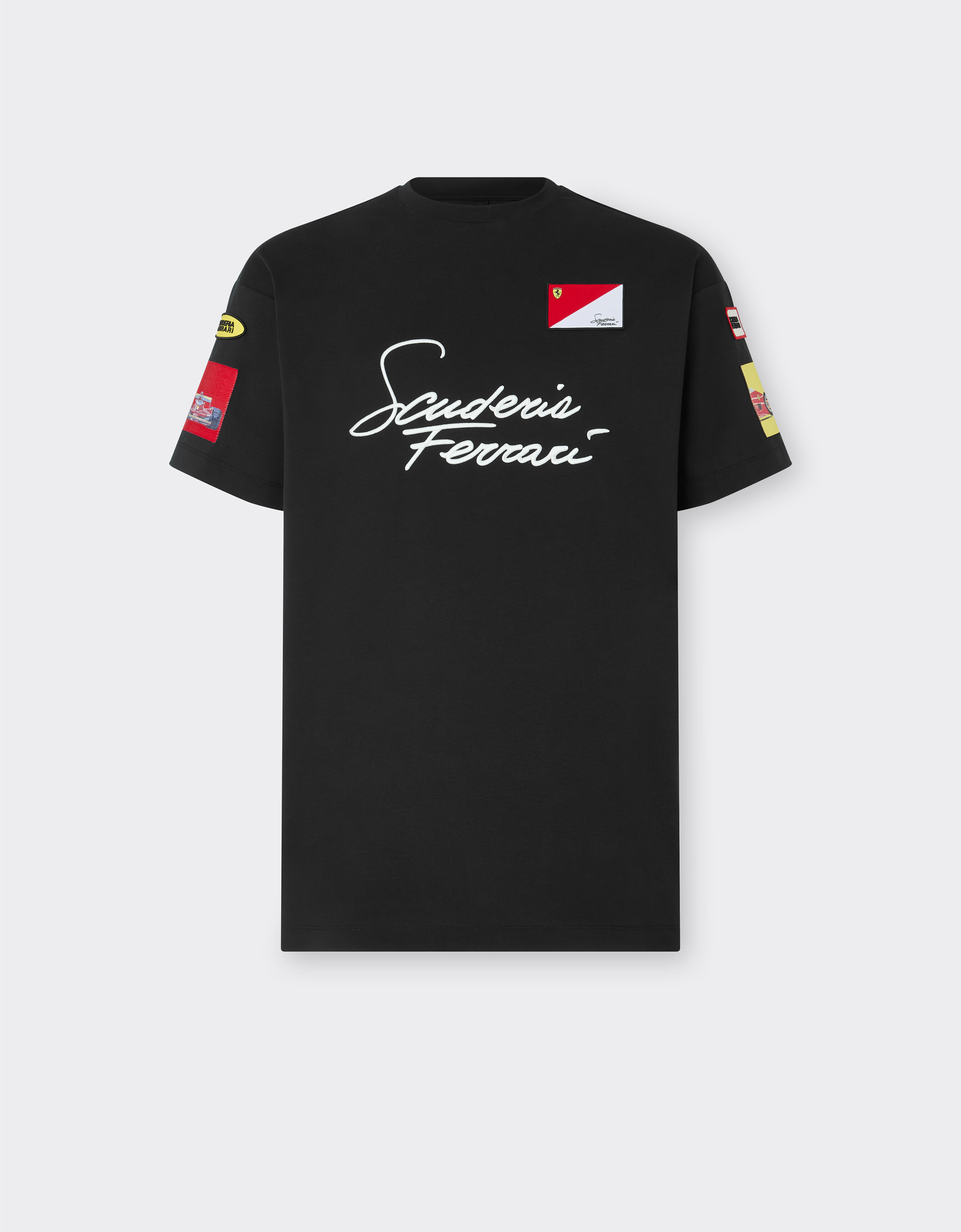 Scuderia Ferrari cotton T-shirt Ferrari Scuderia Ferrari cotton T-shirt Rosso Corsa SJMTH0040JCO0039f