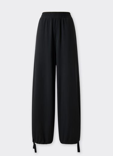  Technical piqué jogger pants Nero SKWTR0001KWO0003f