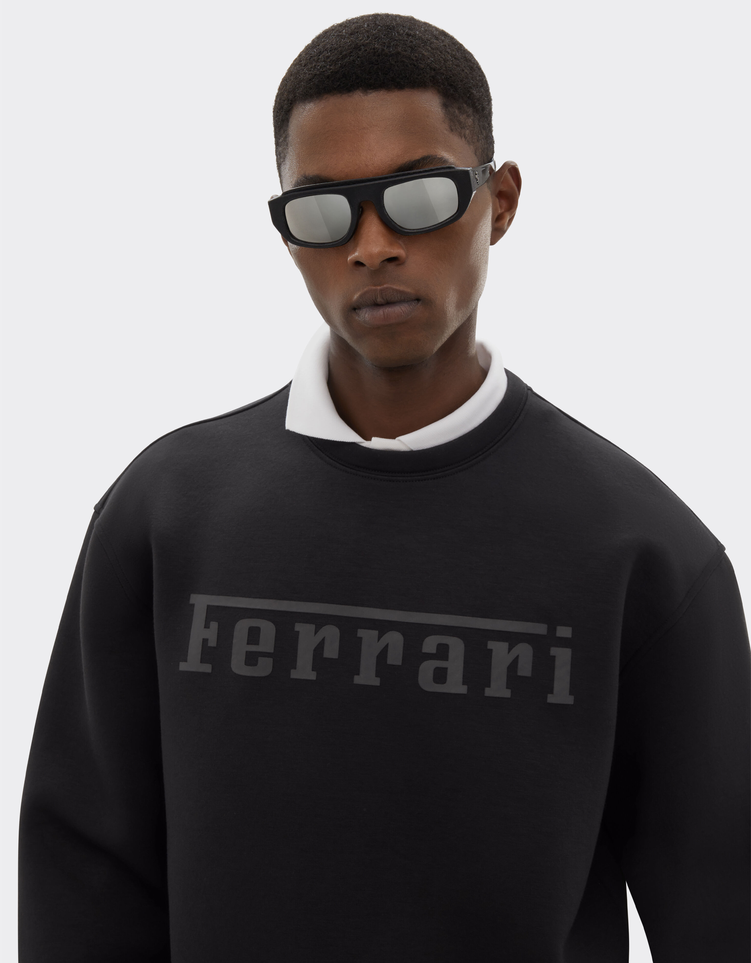 Ferrari Sweat-shirt Scuba avec logo Ferrari Noir 20518f