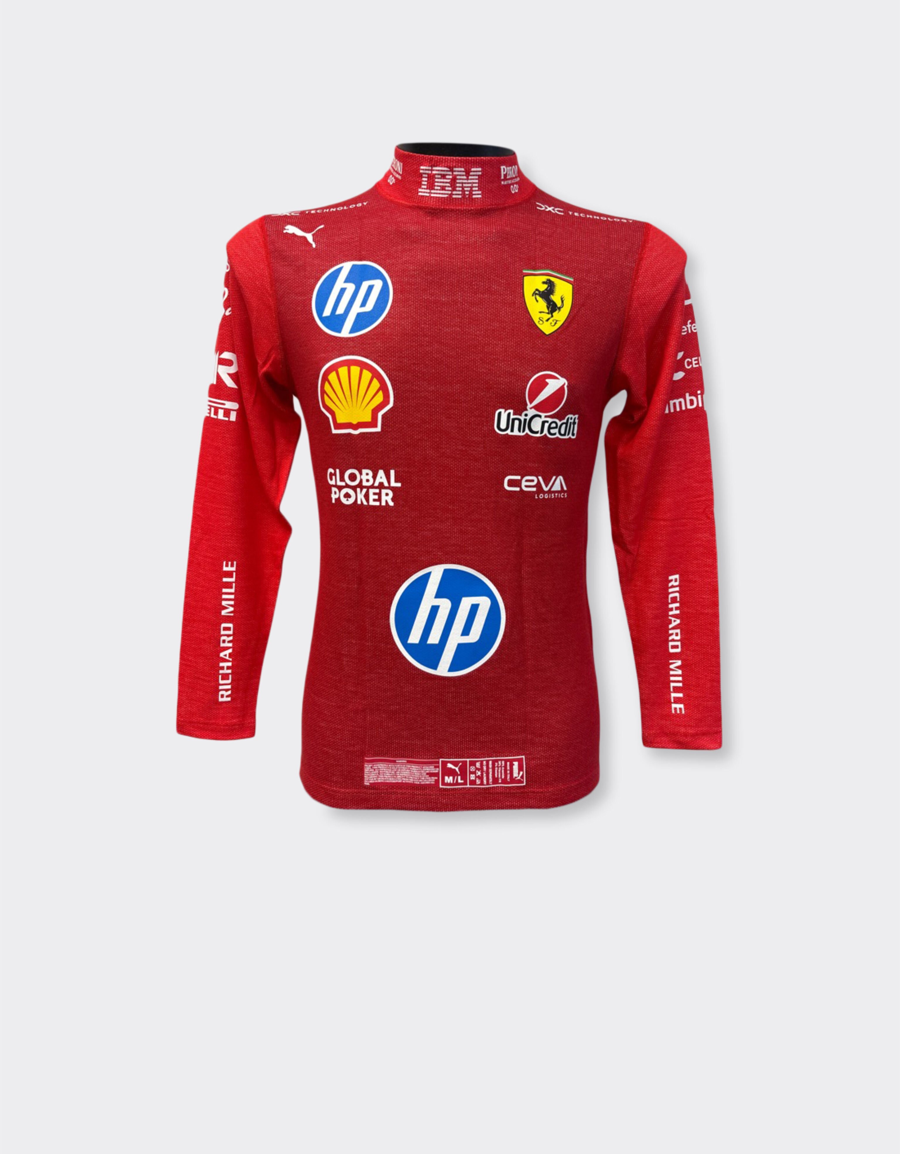 Lewis Hamilton Puma for Scuderia Ferrari HP Las Vegas 2025 racing undersuit Ferrari Lewis Hamilton Puma for Scuderia Ferrari HP Las Vegas 2025 racing undersuit Red LA0D7f