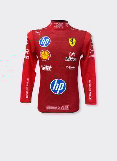 Lewis Hamilton Puma for Scuderia Ferrari HP Las Vegas 2025 racing undersuit Ferrari Lewis Hamilton Puma for Scuderia Ferrari HP Las Vegas 2025 racing undersuit Red LA0D7f