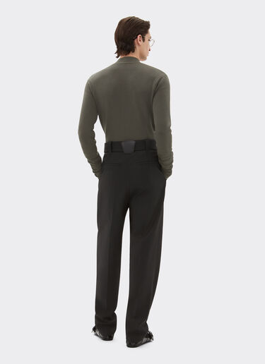 Ferrari Silk jumper Loden Green 49783f