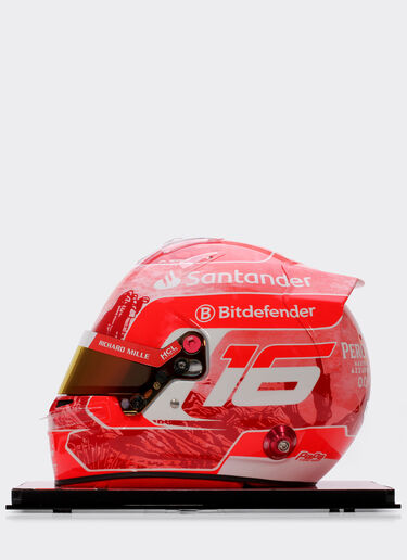 Ferrari Casque Charles Leclerc Las Vegas Special Edition 2024 à l'échelle 1:1 MULTICOLORE F1474f