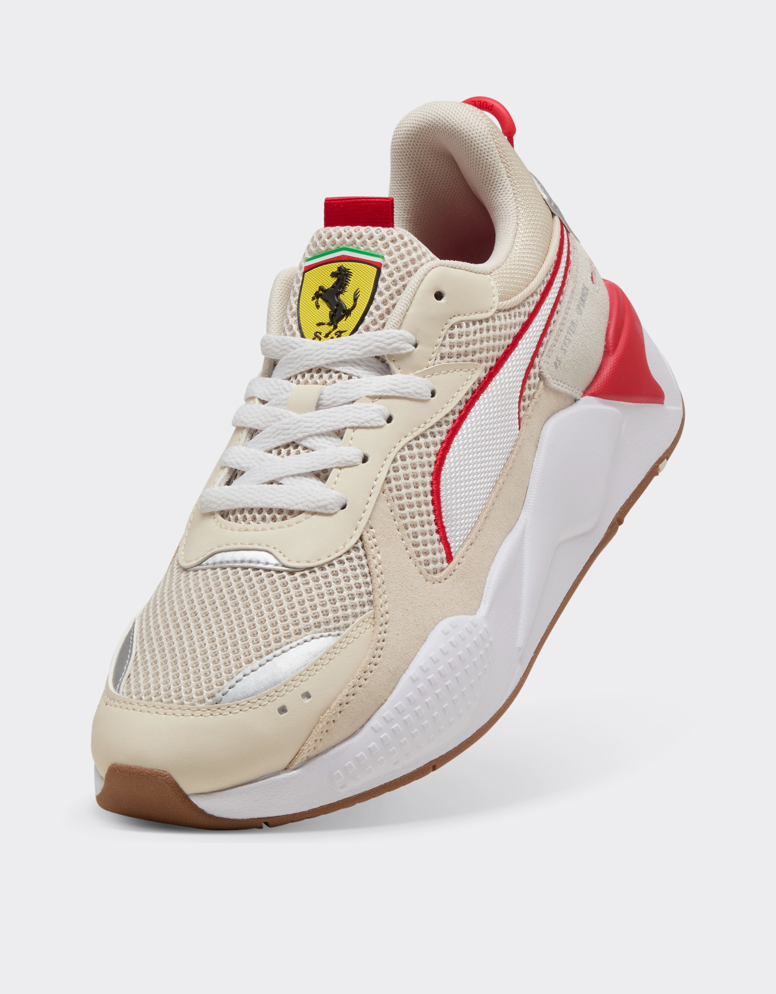 Ferrari Puma Sneaker for Scuderia Ferrari RS-X Optical White LA0B3f