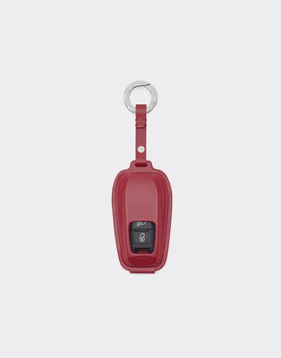 Ferrari Leather key ring with Ferrari logo Maison Red 50584f
