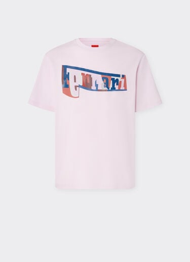 T-shirt avec impression du logo en blocs de couleurs Ferrari T-shirt avec impression du logo en blocs de couleurs Glycine 49277f