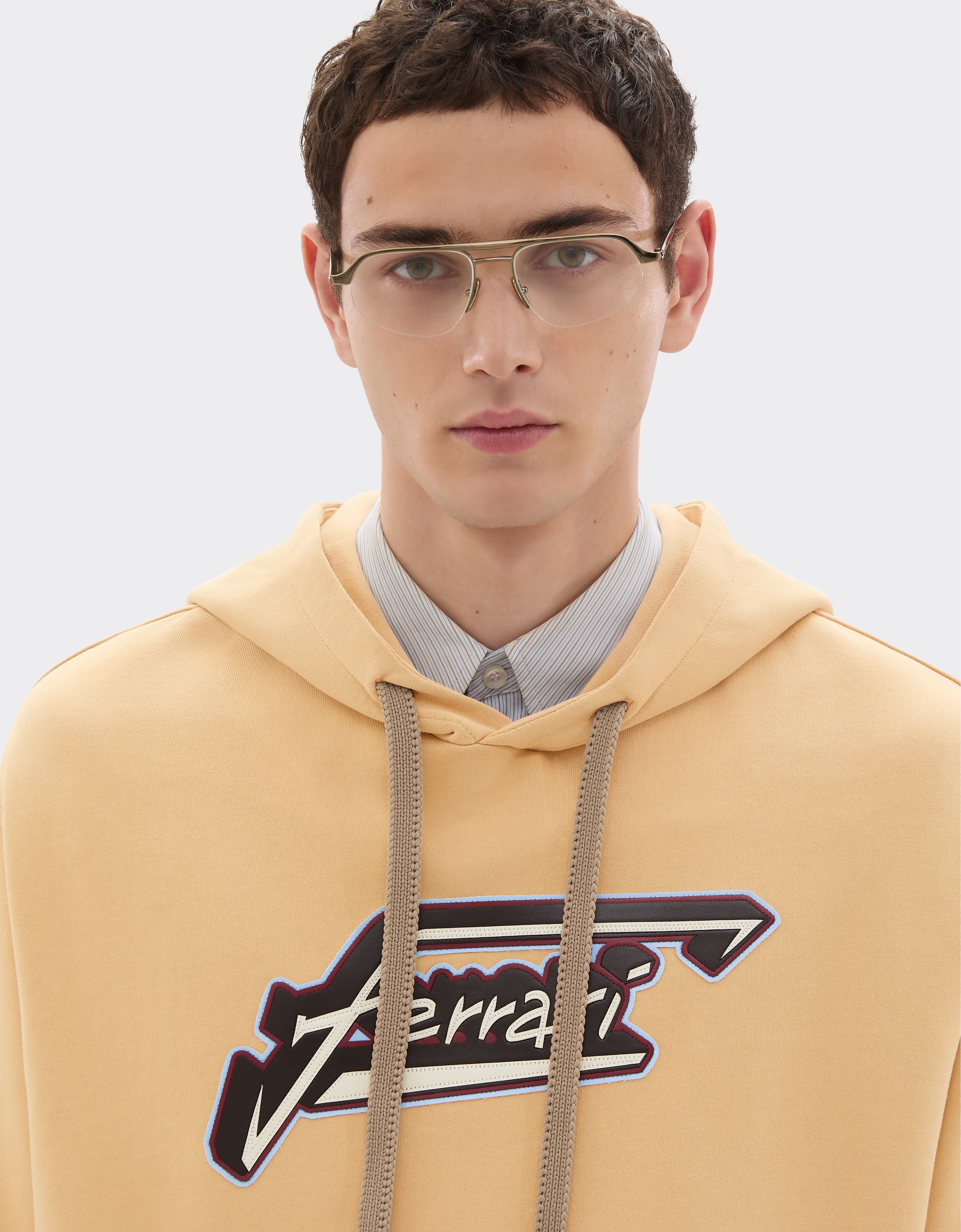 Ferrari Hoodie with Ferrari patch Jute 50821f