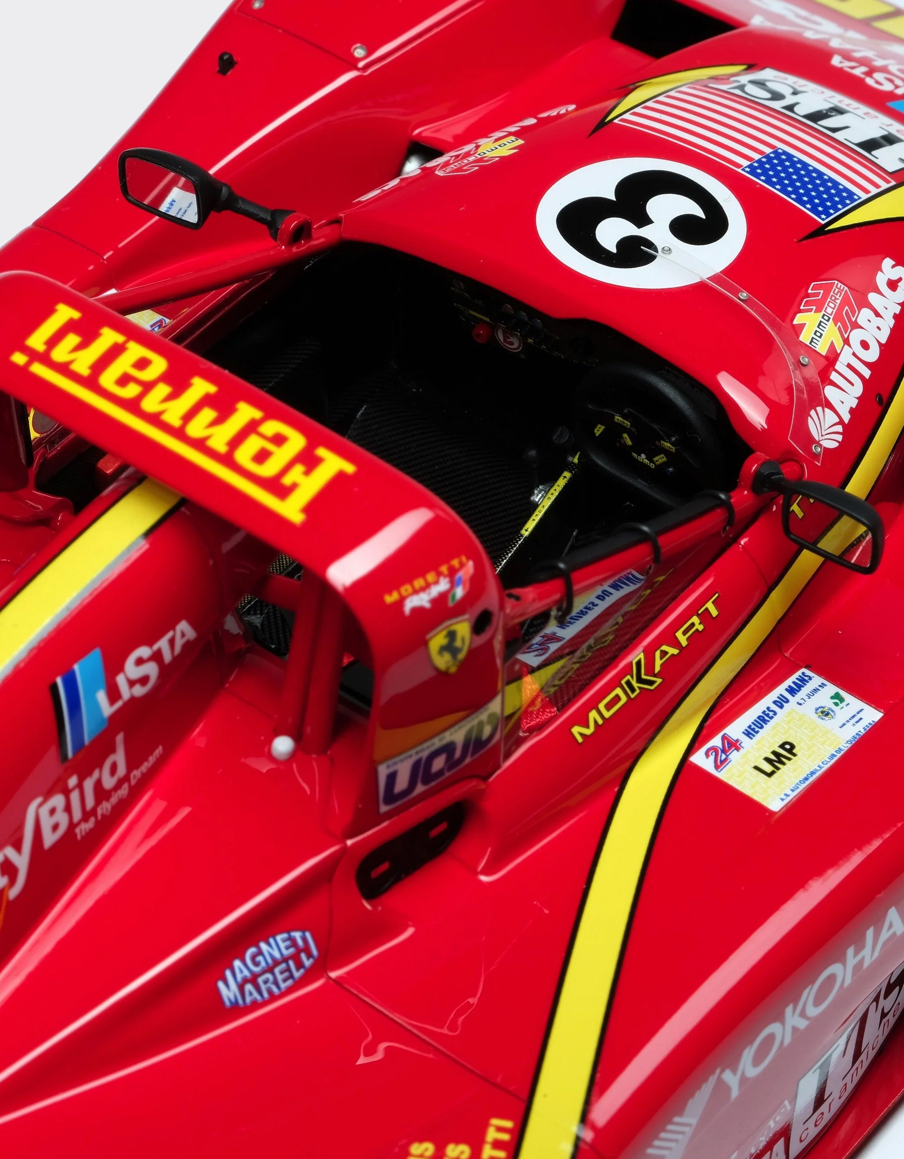 Ferrari Ferrari 333SP Le Mans model in 1:18 scale Red L7589f