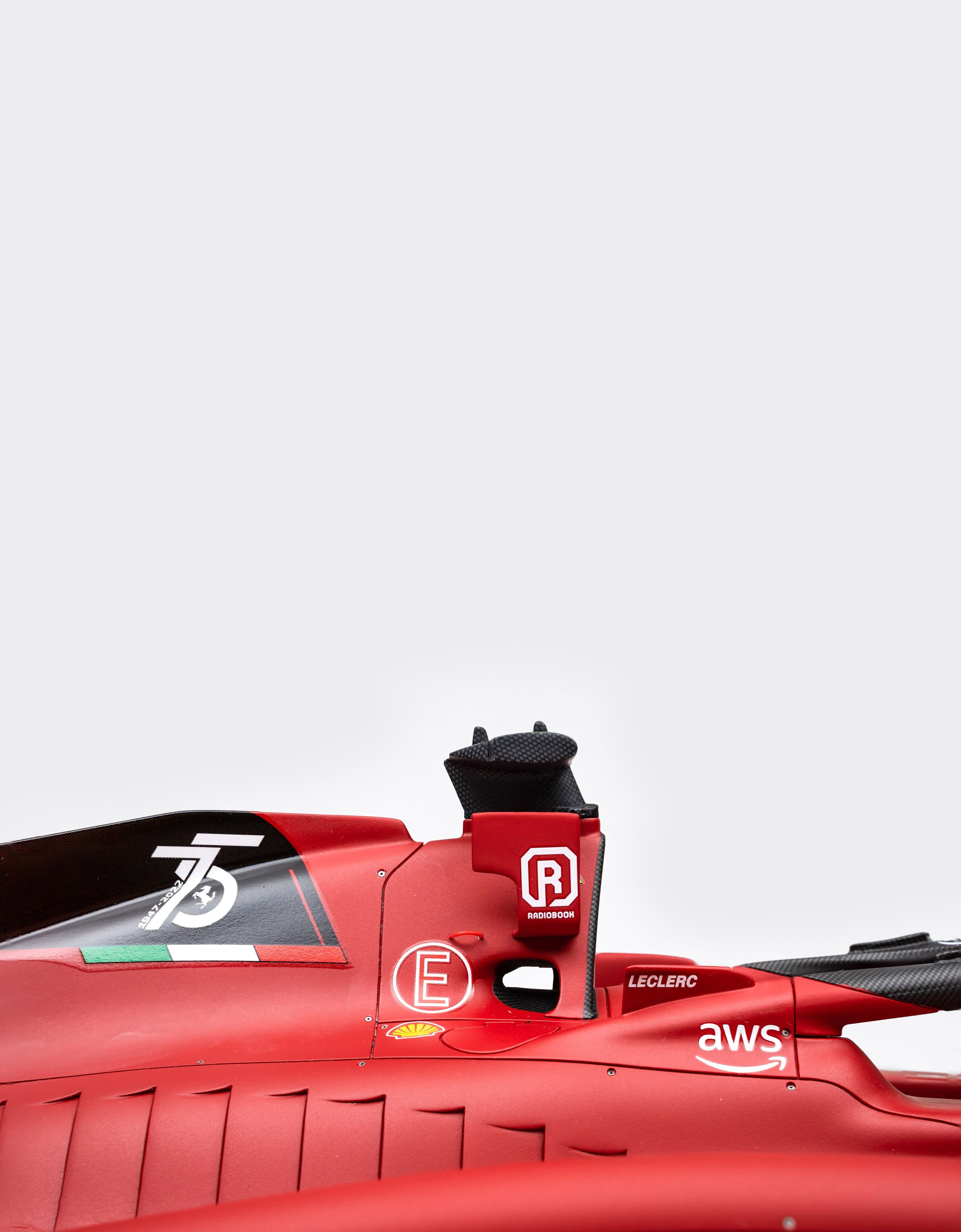Ferrari Modello Ferrari F1-75 Charles Leclerc in scala 1:18 Rosso Corsa F0884f