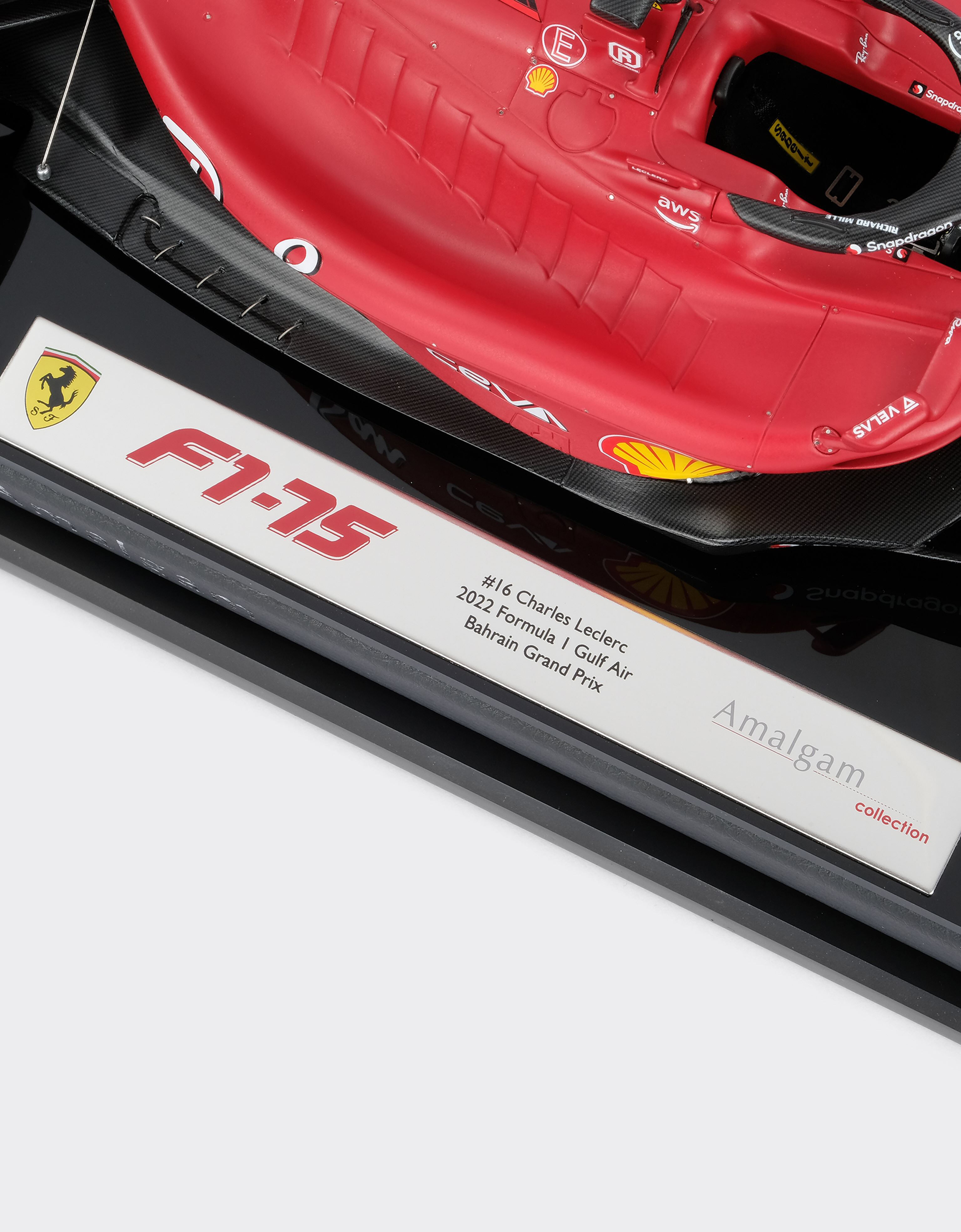 Ferrari Ferrari F1-75 Charles Leclerc model in 1:18 scale Rosso Corsa F0884f