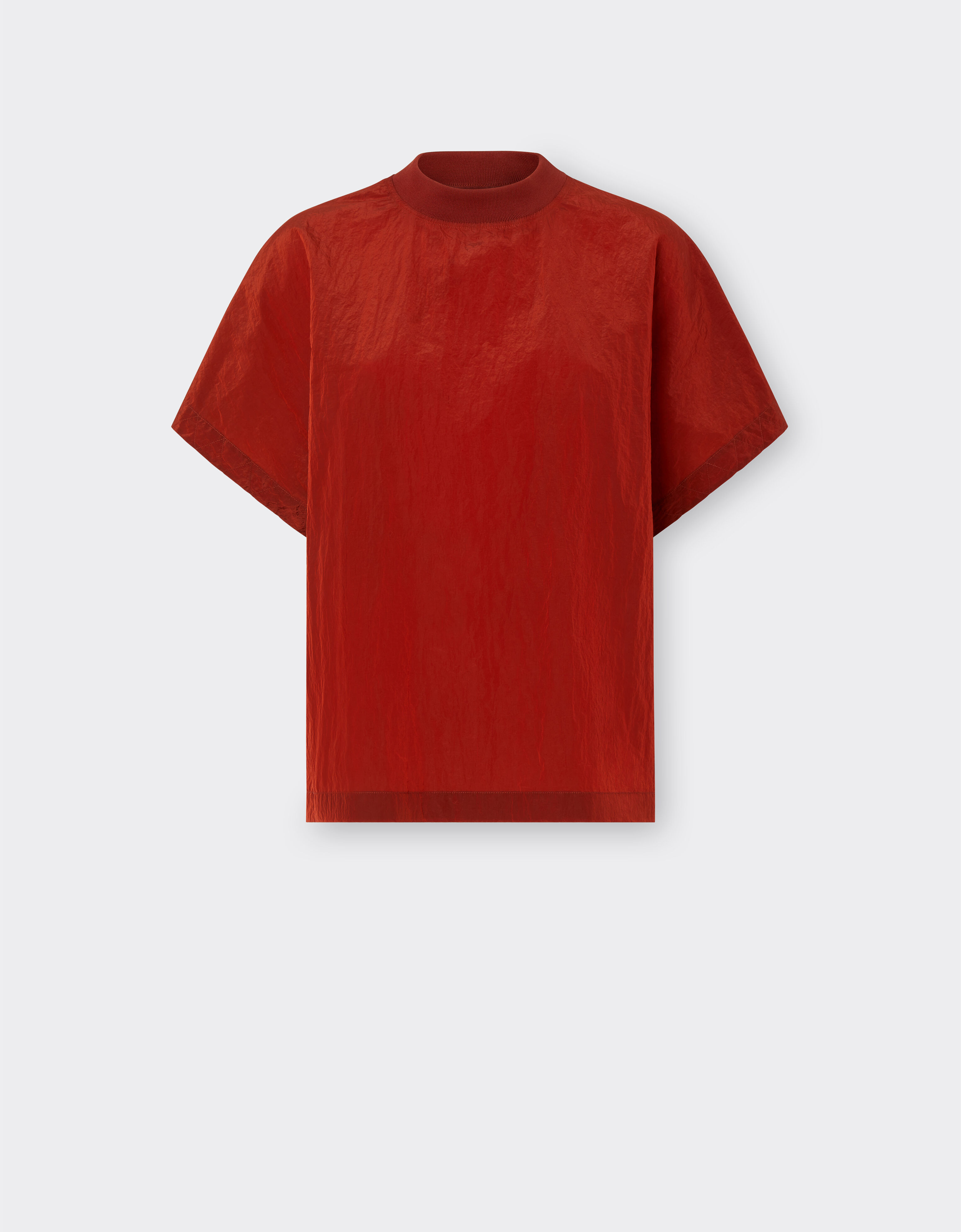 Ferrari T-shirt in light nylon Burgundy 20650f