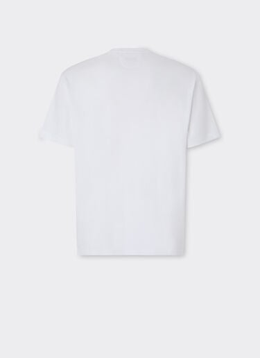 Ferrari Cotton T-shirt with Ferrari logo Optical White 51024f