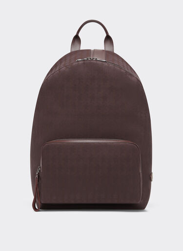 Q-Cycle® jacquard backpack with Cavallino pattern Ferrari Q-Cycle® jacquard backpack with Cavallino pattern Mahogany 49136f