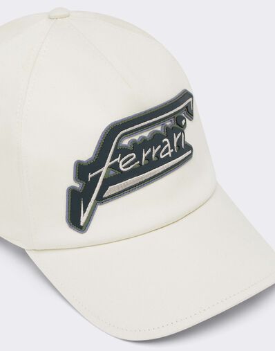 Ferrari Gorra de béisbol con el logotipo de Ferrari Avorio CANCP0043WCO0004f