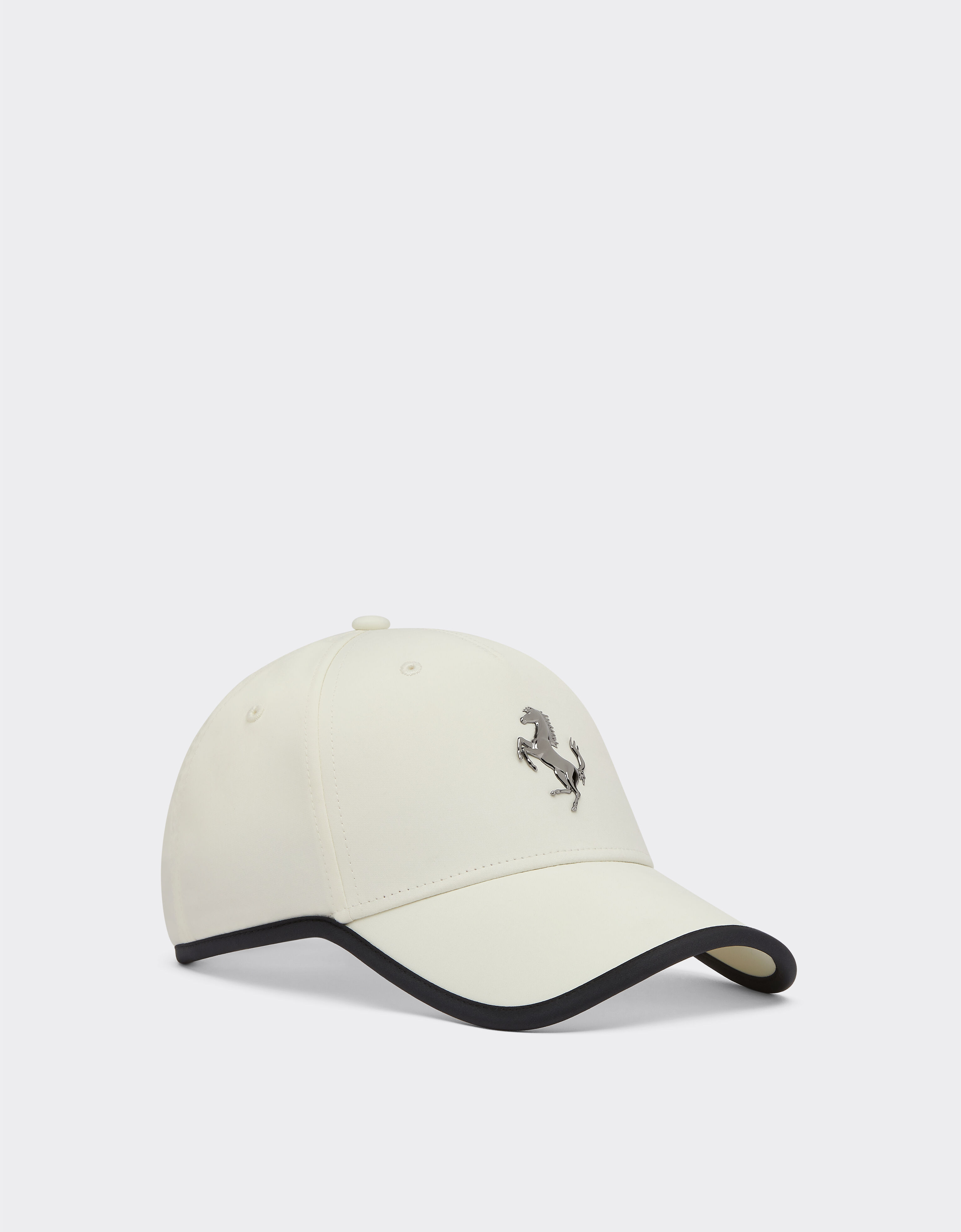 Ferrari Baseball cap with metal prancing horse Ivory 20070f