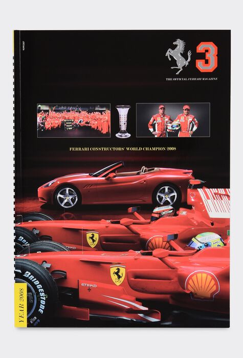 Ferrari The Official Ferrari Magazine issue 3 - 2008 Yearbook Black F0668f