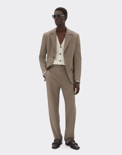 Ferrari Pantalon chino en laine fraîche Q-Cycle® Clay 50344f
