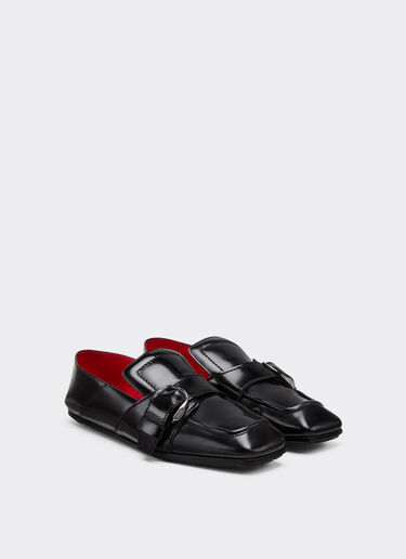 Ferrari Brushed leather loafers Black 22743f