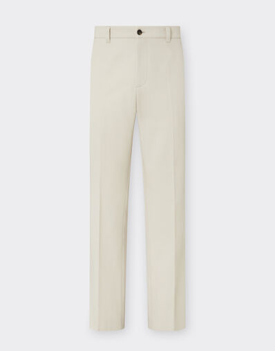 Ferrari Chinos in cotton gabardine Light Denim 21828f