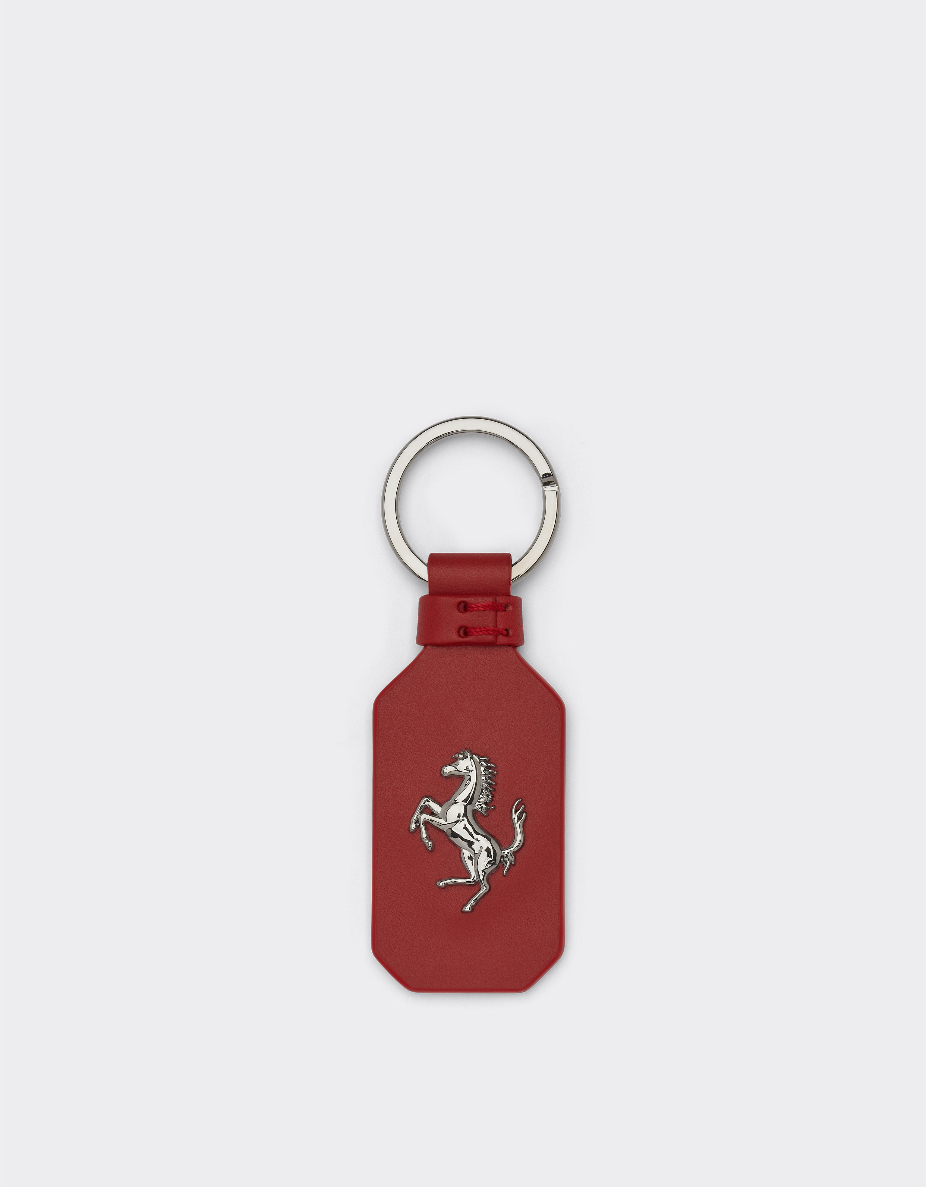 Ferrari Leather keyring with Prancing Horse Navy 20815f