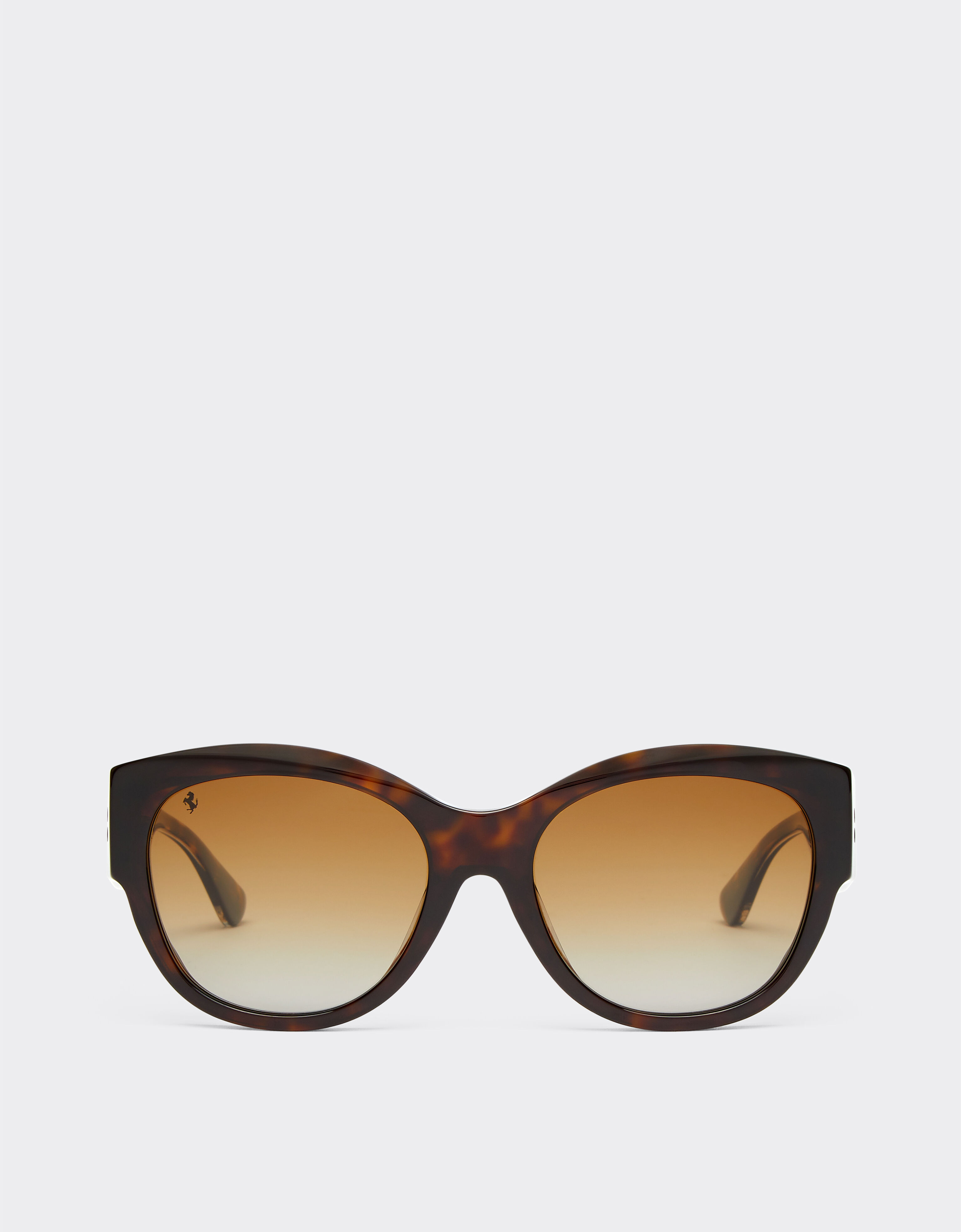 Ferrari Ferrari sunglasses in Havana acetate with polarised brown gradient lenses Tortoiseshell F1273f
