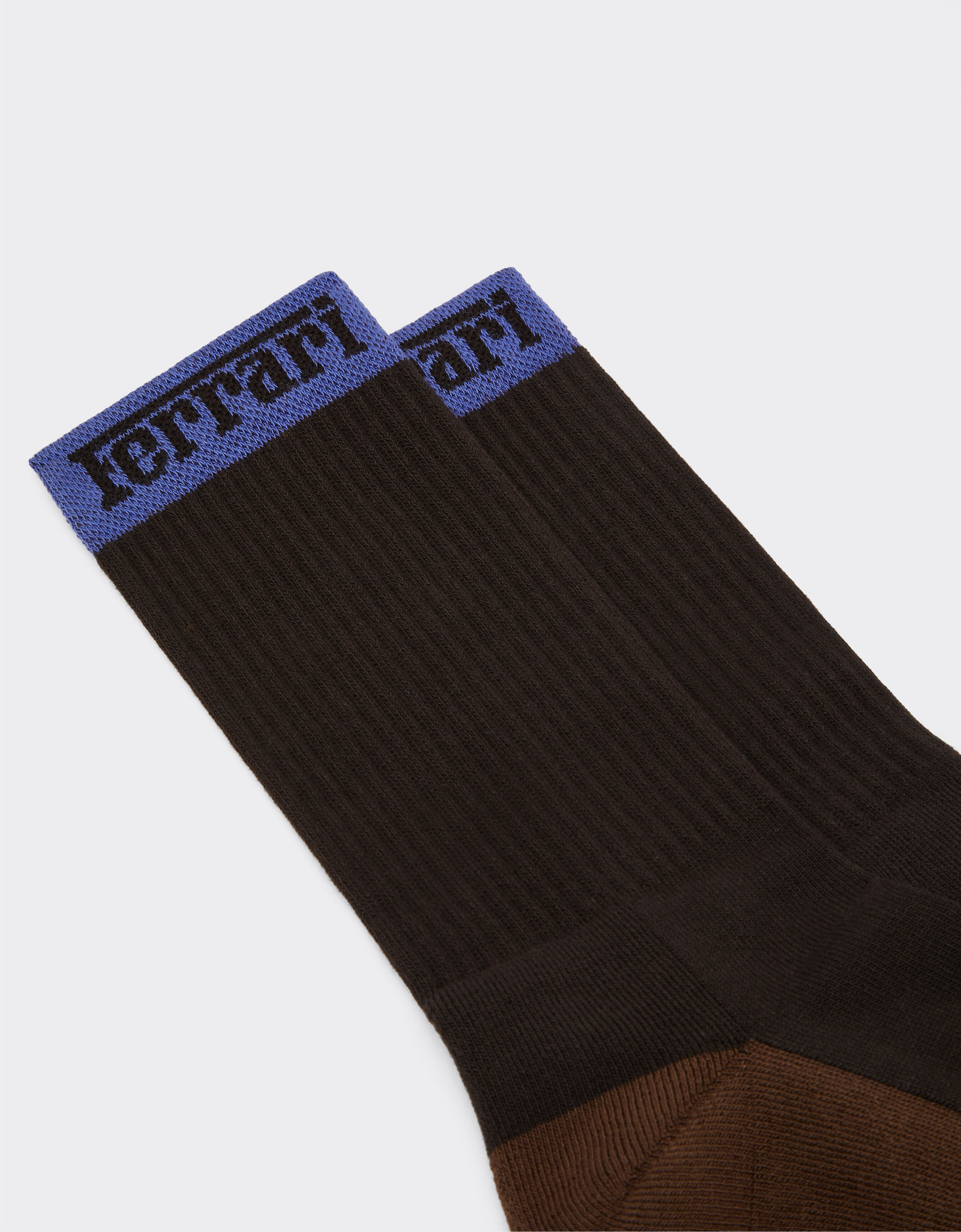 Ferrari Ferrari cotton terry socks Dark Brown 21354f