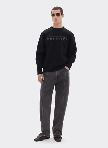 Ferrari Sudadera con logo Ferrari Nero 51059f