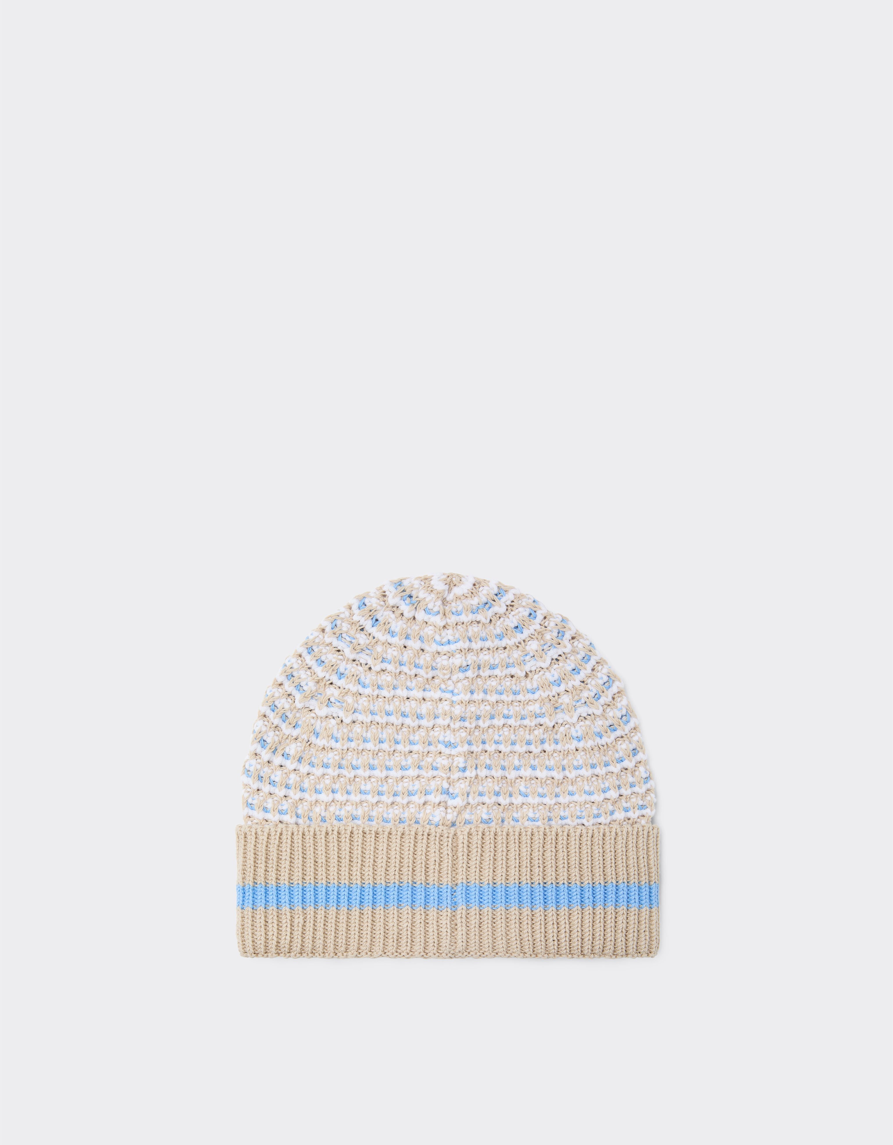 Ferrari Ferrari x Charles Leclerc 3D knit beanie Ecru 22256f