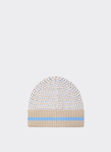 Ferrari x Charles Leclerc 3D knit beanie Ferrari Ferrari x Charles Leclerc 3D knit beanie Ecru 22256f
